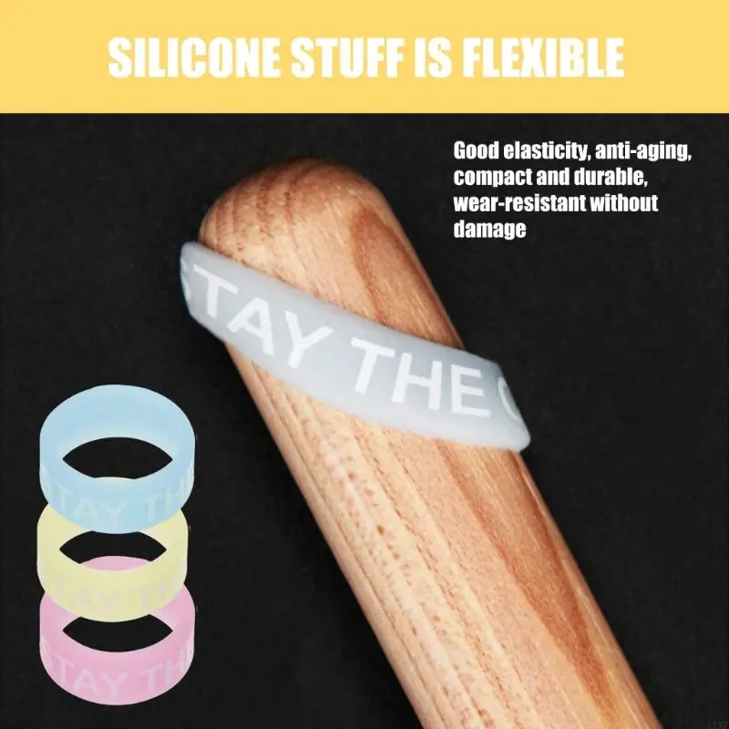 

11xf Drumsticks рукав светящаяся барабанная рукавая рубашка управление набор барабанной палочки кольца набор