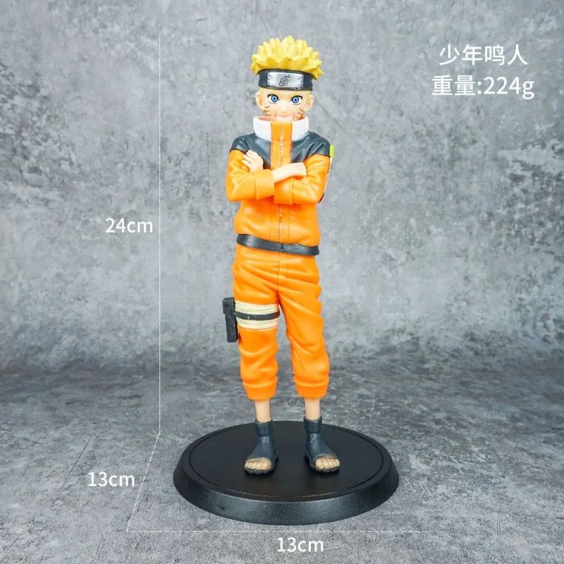 Nueva figura de Naruto Anime Shippuden modelo Uchiha Itachi Sasuke Pain Kakashi figura de acción muñecas decoraciones PVC juguete para regalo