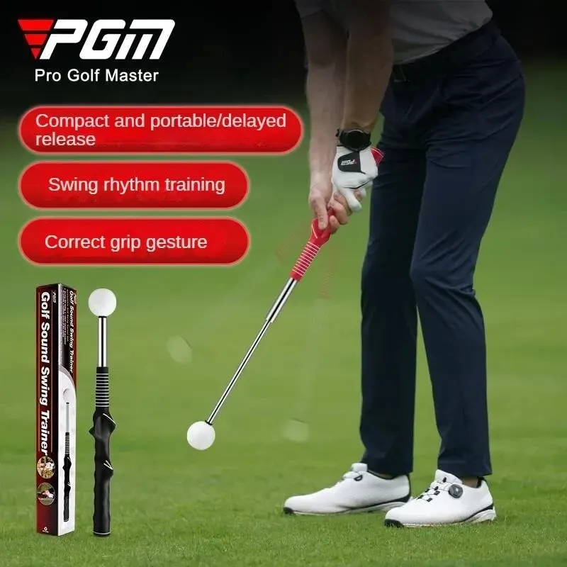 PGM HGB022 Golf Retractable Swing Practice Stick Indoor Golf Sound Assistant Swing Club Training Aid Practitioner