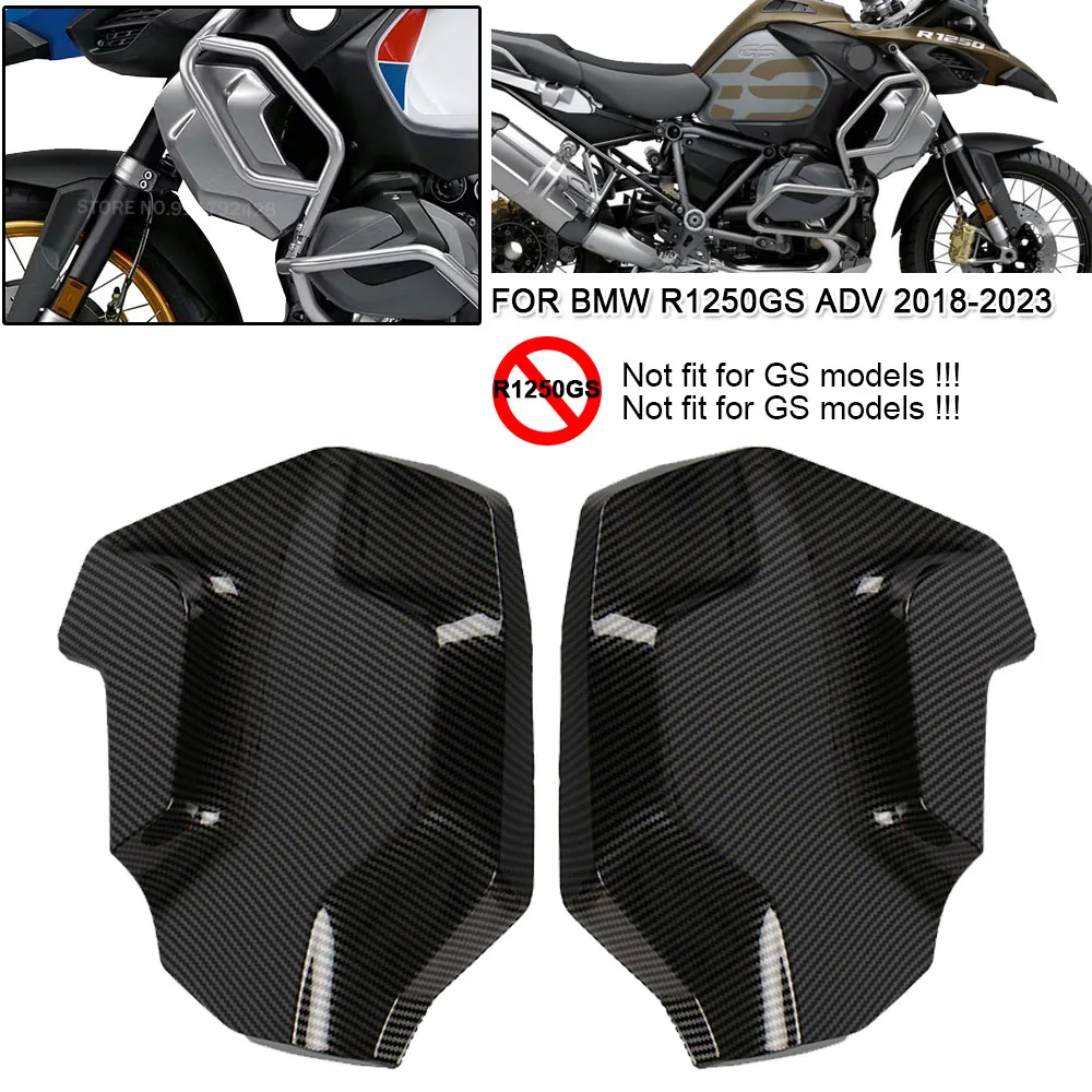 R1250GSA Motorcycle Front Radiator Guard Cover Fairing Protect Frame Side Panel Protector For BMW R1250GS Adventure R1250 GS ADV