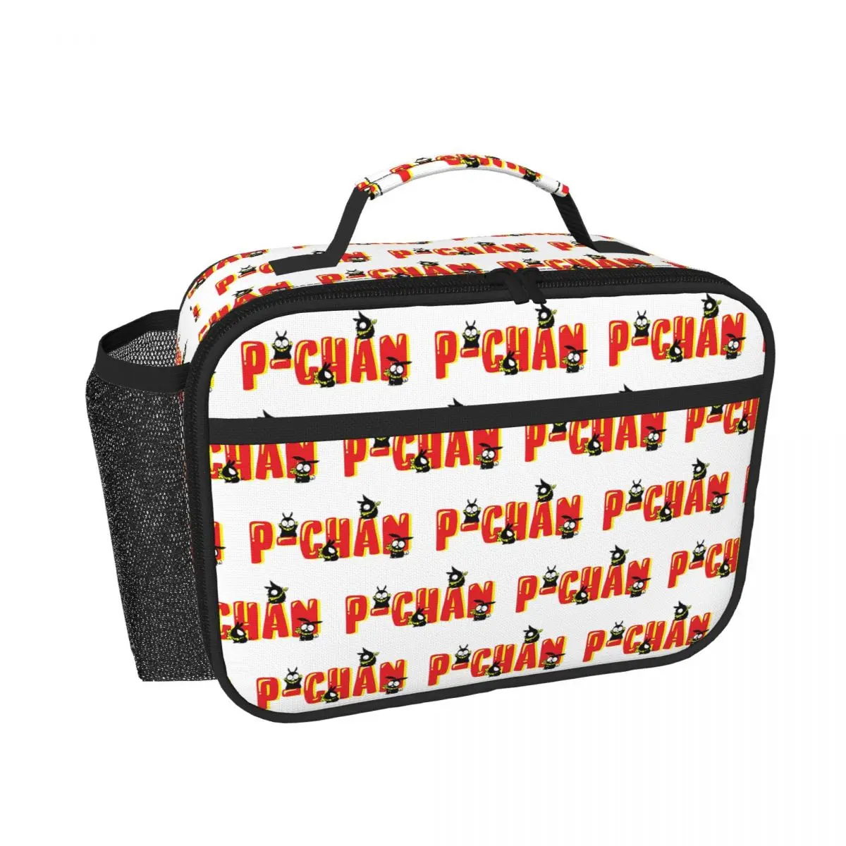 P Chan Ranma Isolierte Lunchtasche für Damen und Kinder, tragbare Lebensmittelboxen, Thermo-Lunchbox-Tragetasche