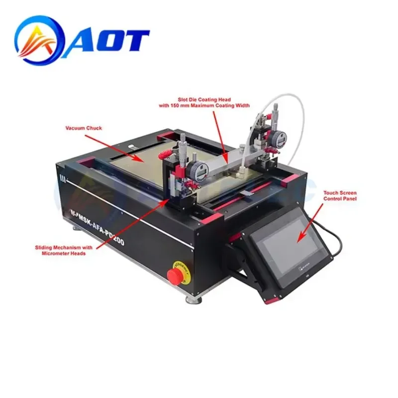 i Coin Cell Lab Equipment Slot Die Sheet Coating Machine for Thin Films