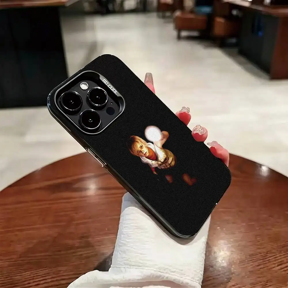 S-Silent Hill 3 Heather Mason Phone Case For iPhone 17,16,15,14,13,12,11 Plus,Pro Max,XS,Colorful Silver Phone case Funda Cover view 3