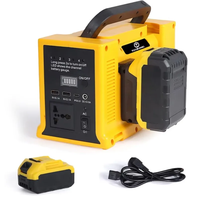 330W Portable System Power Station DC/AC Inverter With Lithium Battery Home Energy Storage System Outdoor Generator for Camping