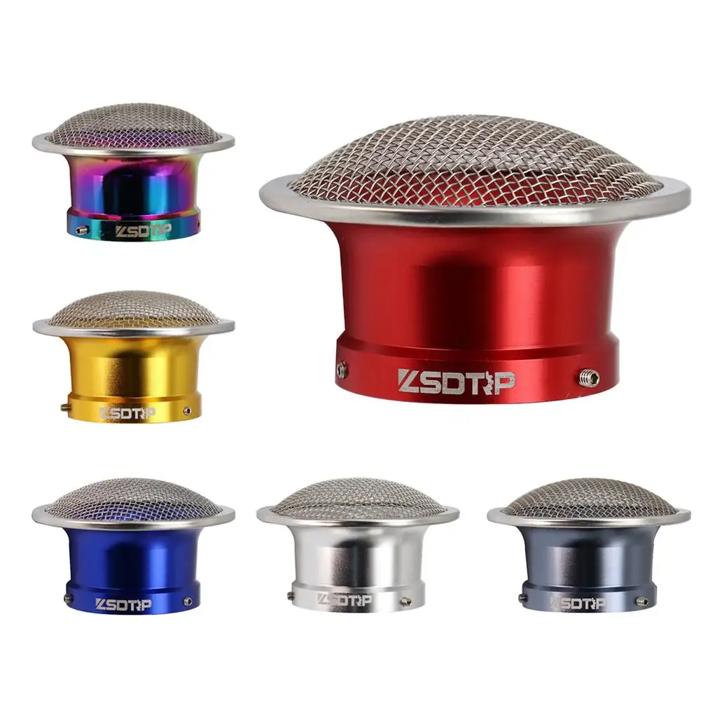 Alloy 55mm Carburetor Wind Horn Air Filter Cup Intake Funnel for PWK32 PWK34 Compatible with Pz30 Carburetor Users