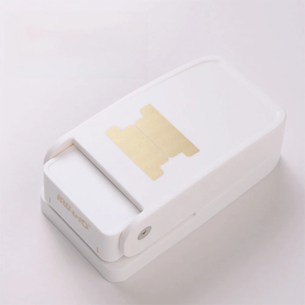 Convenient ABS Tab Punch Quick and Easy DIY Index Tabs Paper Punch Embossing Manually Operated Label Puncher Scrapbooking