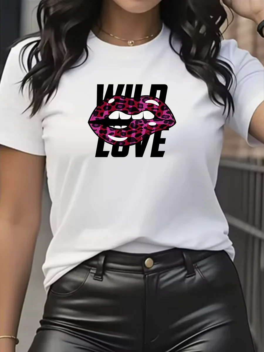 

Модная брендовая футболка с хлопковым графическим принтом, летняя футболка большого размера с круглым вырезом и коротким рукавом, мужская и женская одежда, топы, футболка Y2K 2025