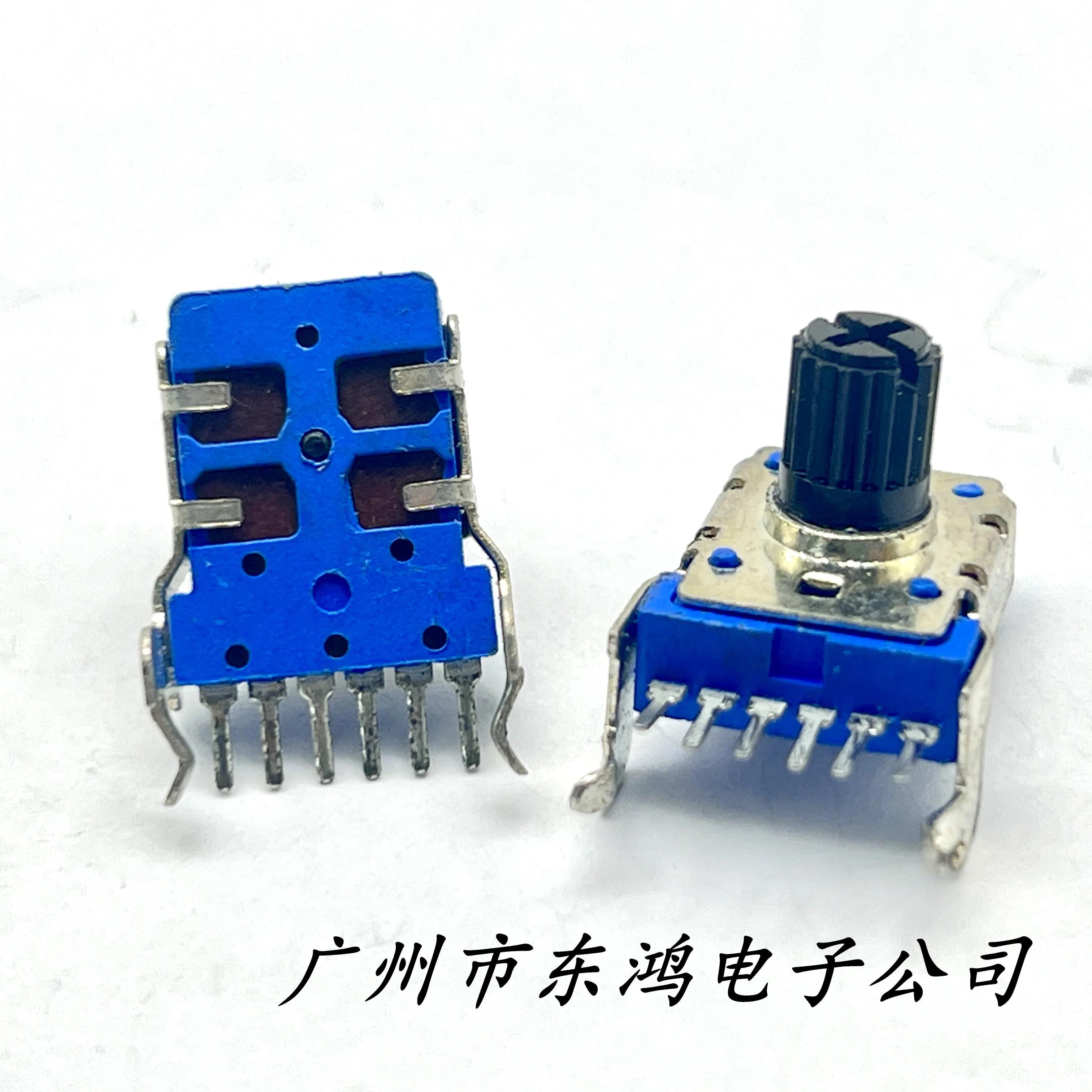 2 pcs RK12 rotary potentiometer B50K B200K C500K with bracket shaft length of 8mm