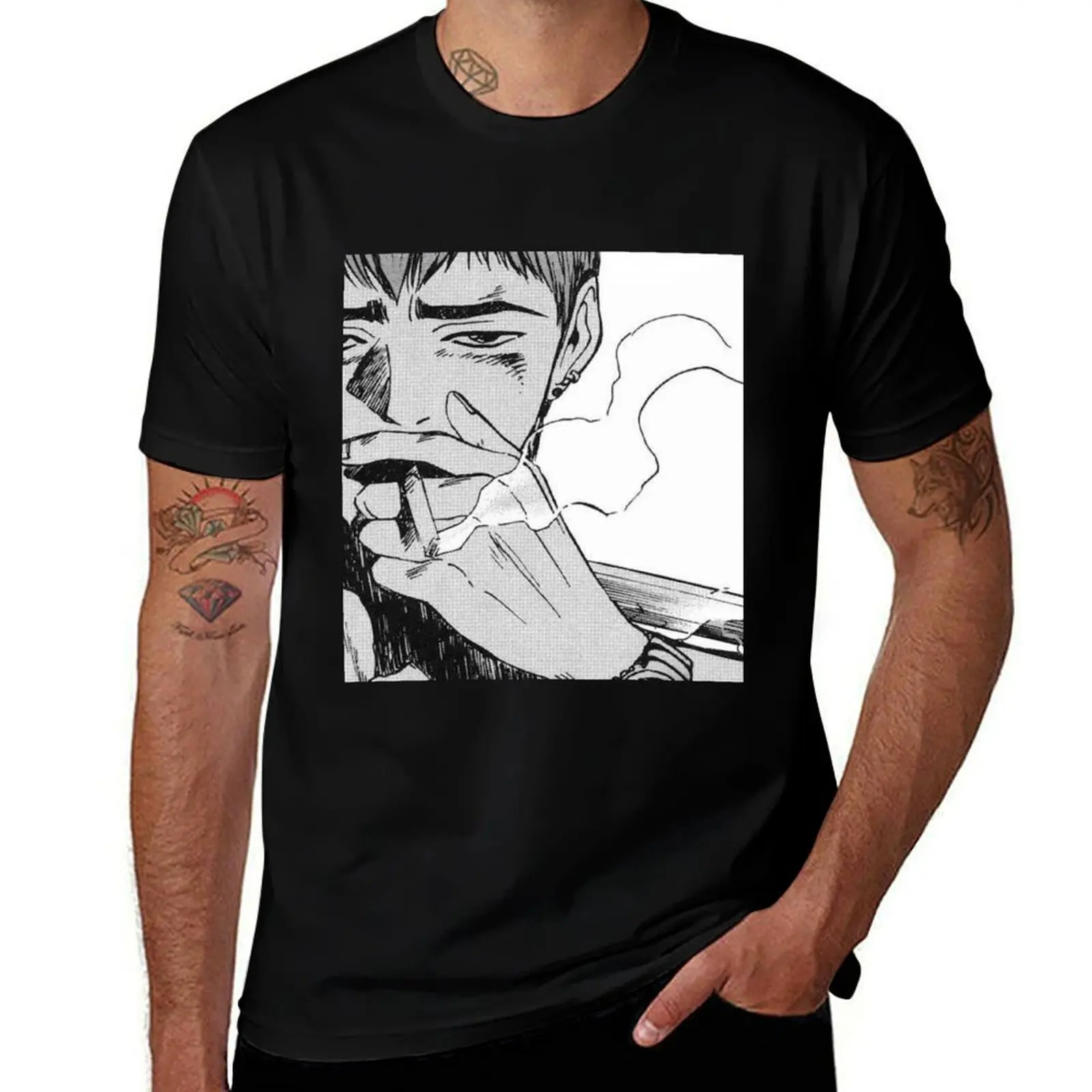 Great Teacher Onizuka: Smoke T-Shirt Sports Casual Breathable Tee Shirt T-Shirt