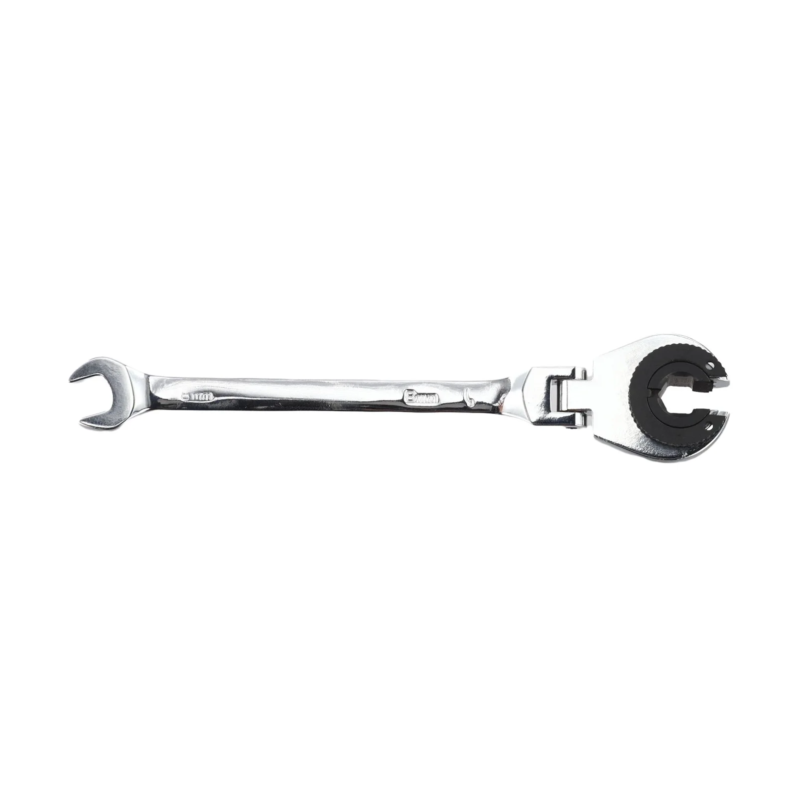 8mm to 27mm Ratcheting Open End Wrench with Head for Improved Accessibility and Reduced Fatigue in Extended Use