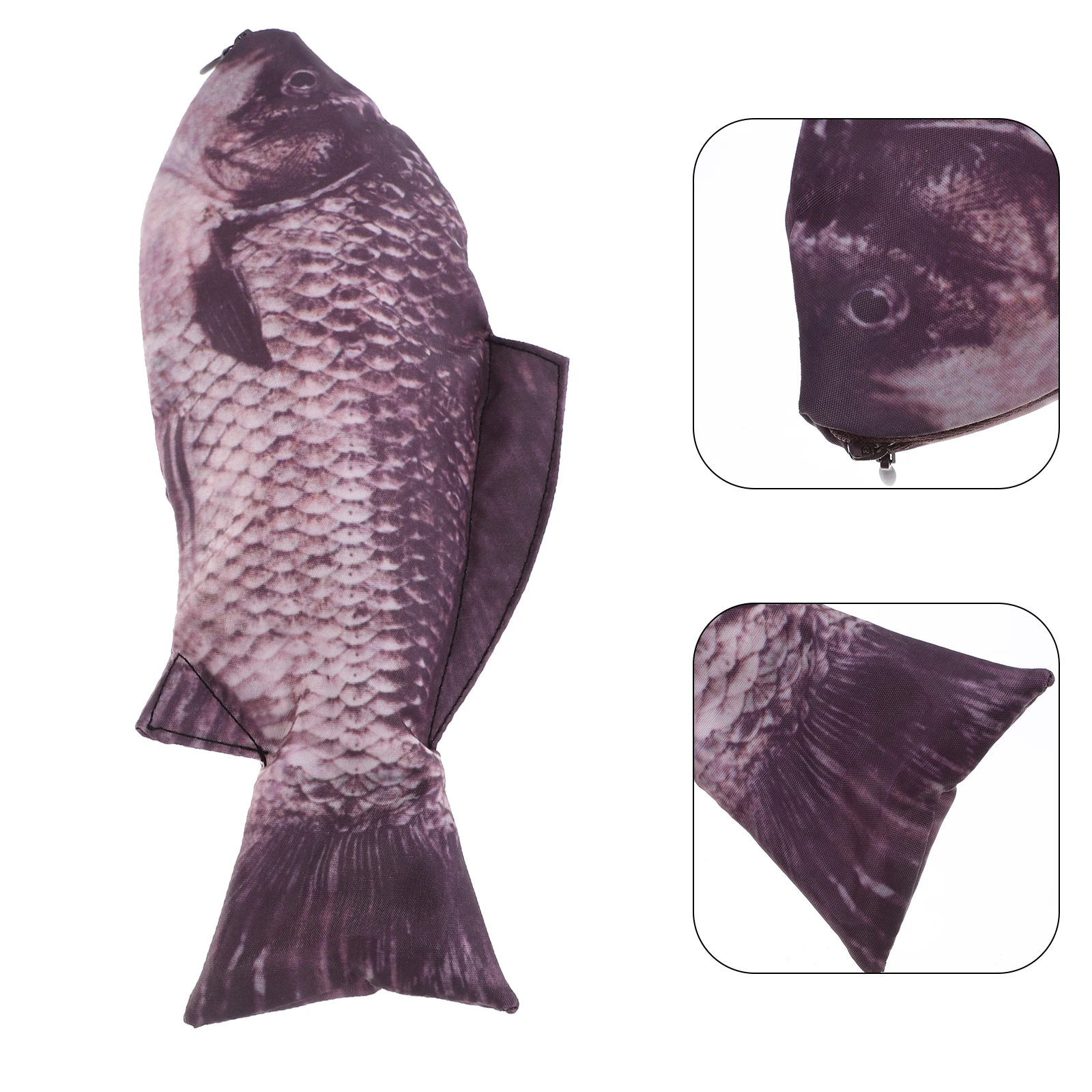 

Automatic Simulated Fish Pen Bag Office Multifunctional Style Pencil with Zipper