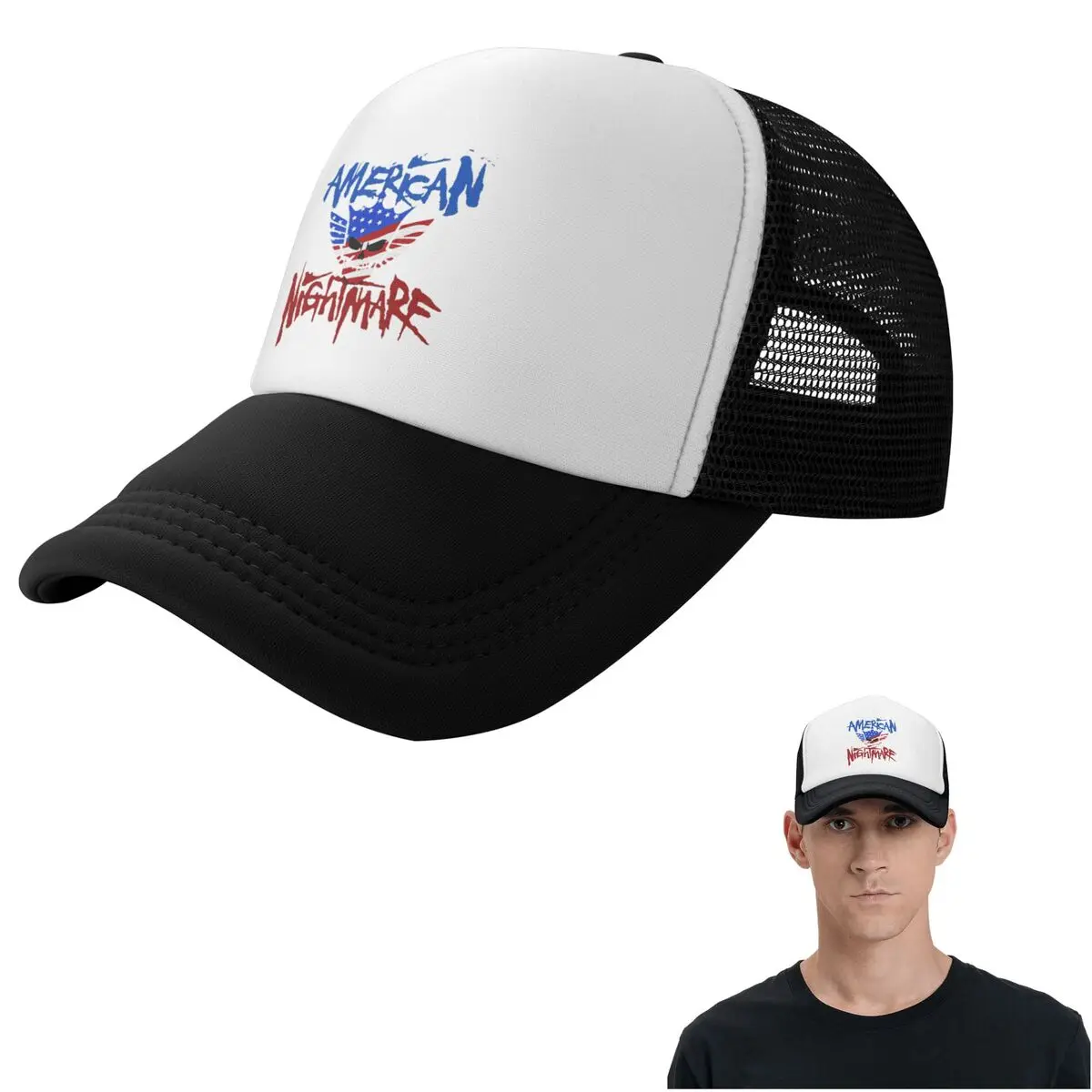 Cody Rhodes MesCap Fashion Mesh Baseball Caps Adjustable Hat Hip Hop Summer Unisex Baseball Hats