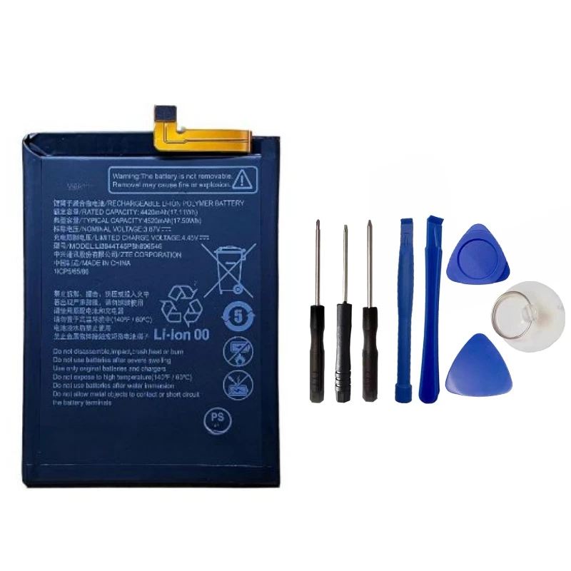 Brand New 3.87V 4520mAh Li3844T45P8h896546 Replaceable Mobile Phone Battery For ZTE Blade V40S Axon 40 SE Mobile Phone+Tools