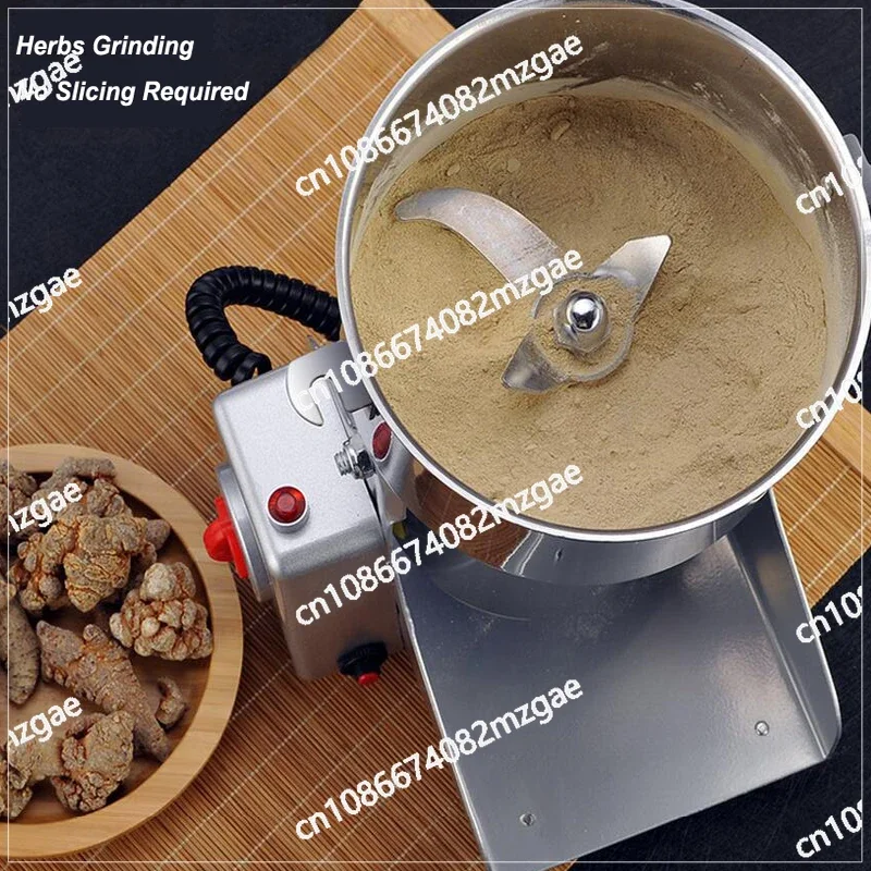 Parts Free Big Capacity 800G 3000W Herb Grinder Coffee Machine Grain Spices Mill Medicine Wheat Mixer Dry Food Grinder