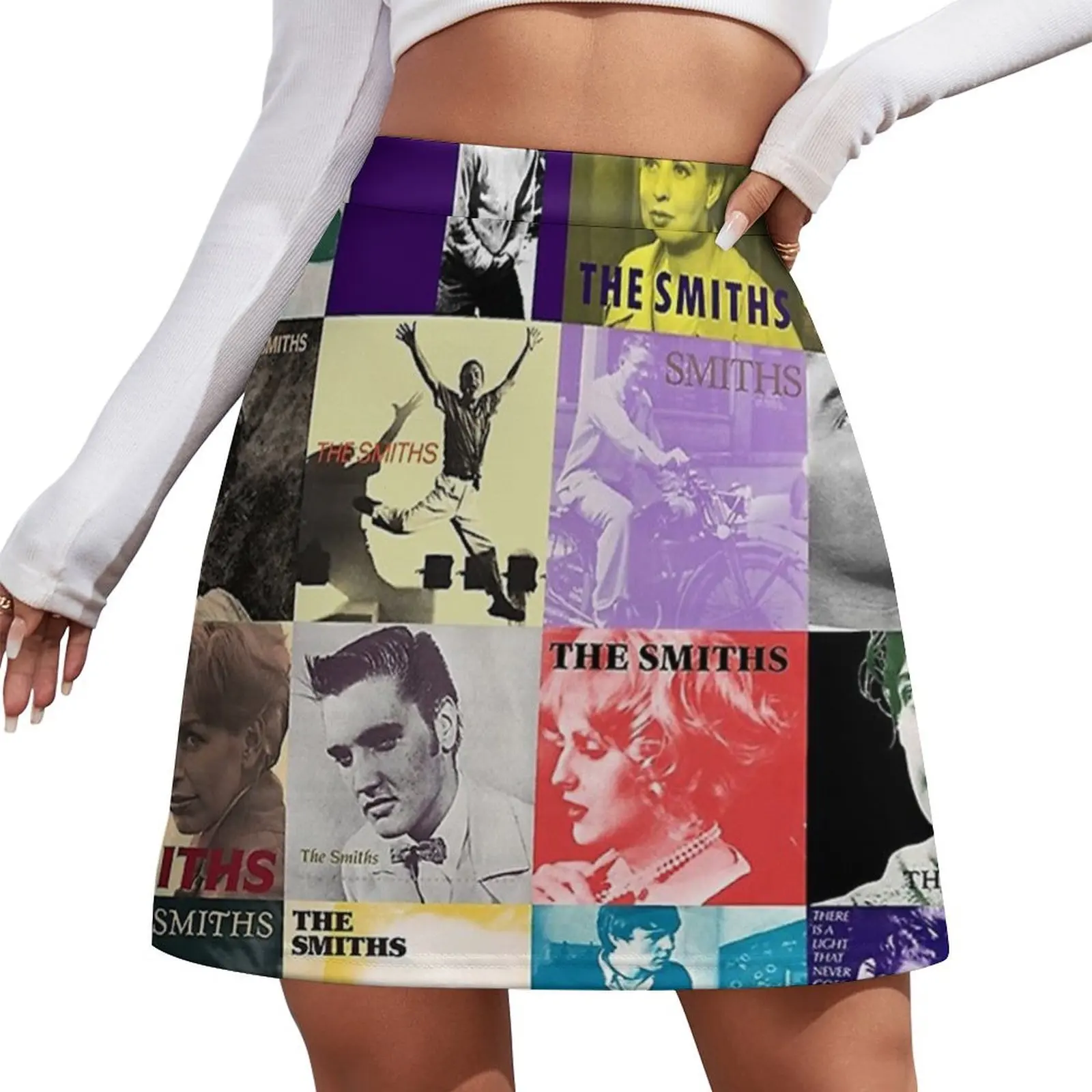 

The Smith Singles Covers Collection Mini Skirt korean style skirt novelty in clothes shorts Korean clothing Mini Skirt