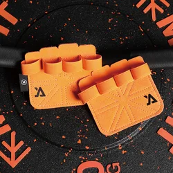 Four-fingers Fitness Gloves Gym Barbells Weightlifting Cowhide Gloves Anti-slip Wear-resistant Palm Protect Workout Hand Support