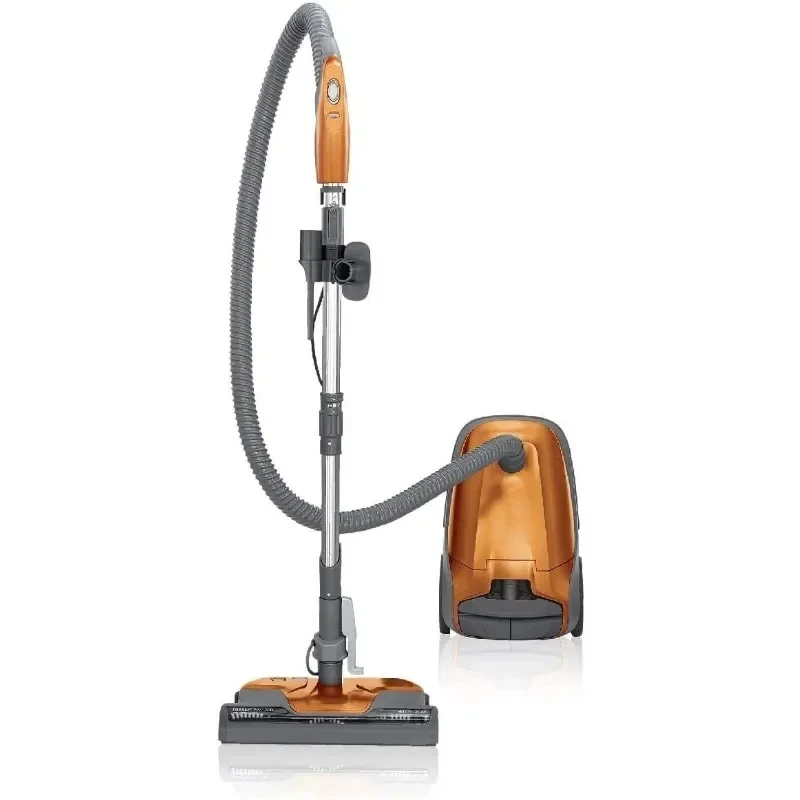 Bagged Vacuum Cleaners,Automatic Cord Rewind, Lightweight, Bagged, HEPA Powerful Cleaning