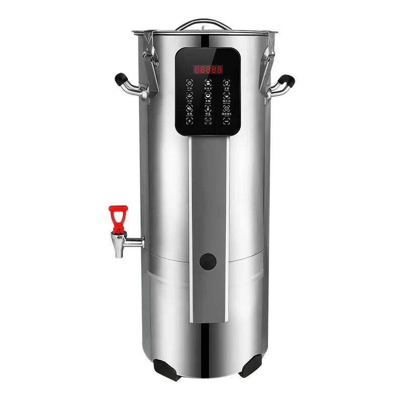 Large Commercial Soybean Milk Machine Automatic Heating Pulp Residue Separation for Breakfast Store Juicer Blender