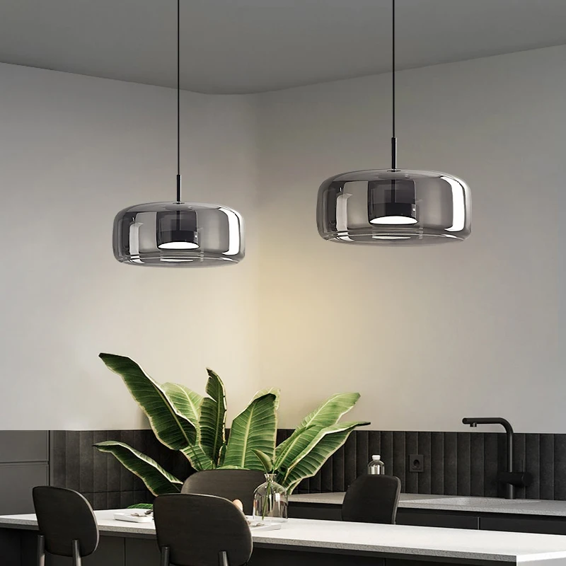 Glas Anhänger Licht Licht Luxus Pendelleuchte Deco Nordic Led Hängeleuchten Schlafzimmer Moderne Leuchte Hängelampe