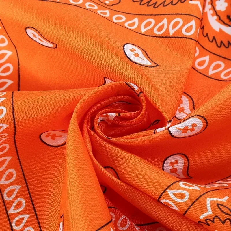 55cm * 55cm Outdoor-Sport Bandana Schal Gesichts maske Reiten Camping Radfahren Kopftuch Rohr Armband Paisley Stirnband Frauen Männer – Detail 5