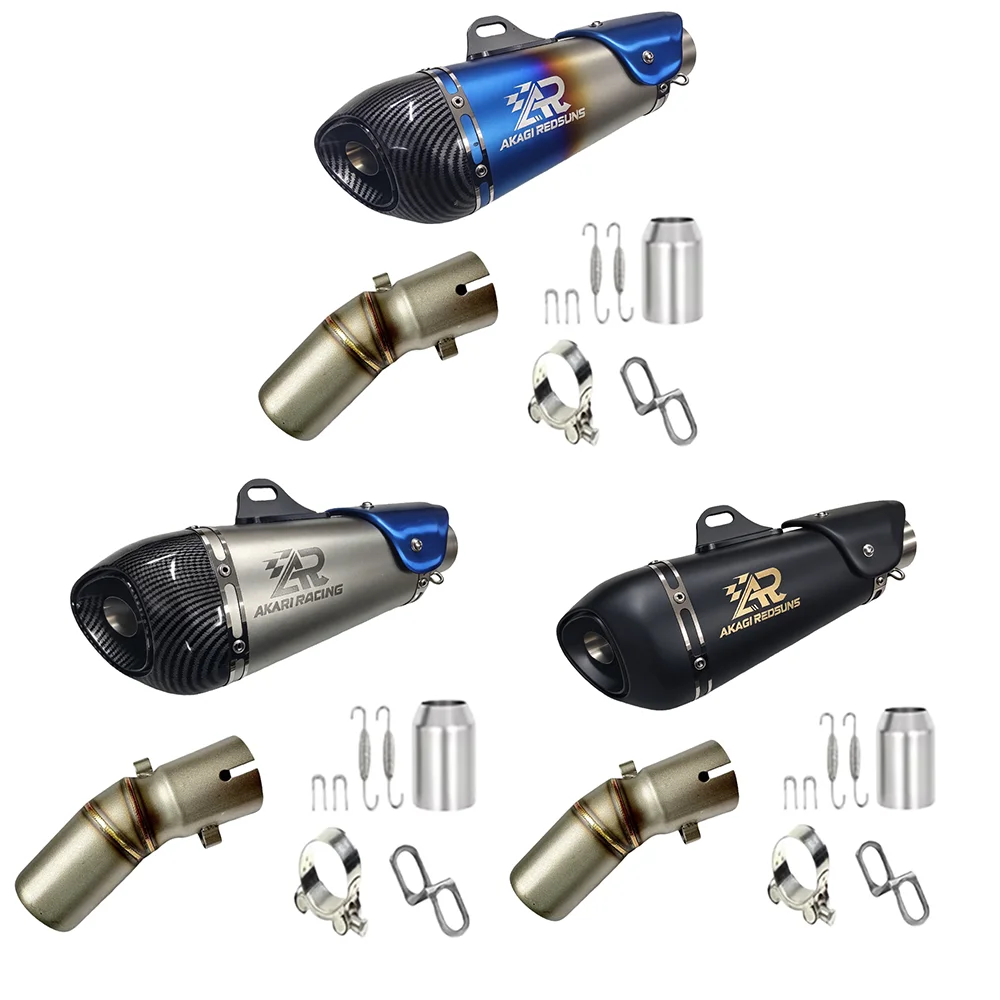 51mm Motorcycle Modified Mid Exhaust Link Pipe For CFMOTO 450SR NK450, Stainless Steel Construction, Not Fit 2025 Single Swingar