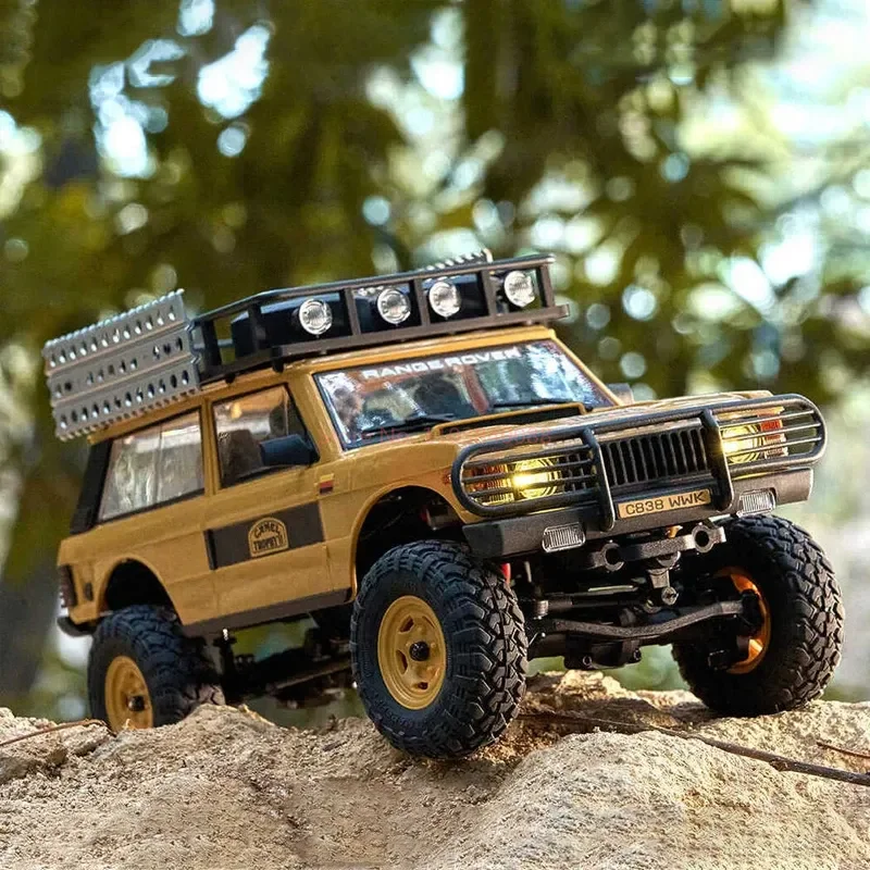 Modèle de simulation de véhicule tout-terrain, FMS 1/24 FCX24M Camel Cup, RC Land Rover Defender 90/110, première génération Range Rover Discovery