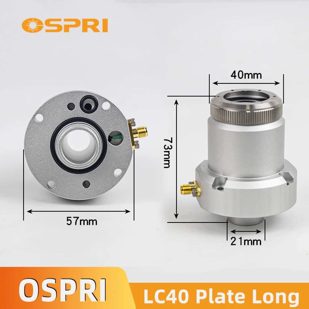 OSPRI Original Nozzle Connector TRA Components Compatible with LC40 LC80 LC608 Laser Cutting Head Capacitive Sensor for Precisio