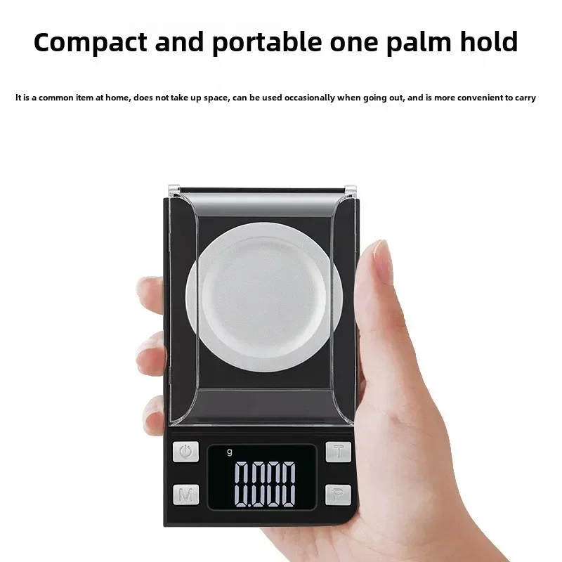 Jewelry Carat Scale 0.001g Electronic Balance Mini Powder Bench Scale Mg Scale