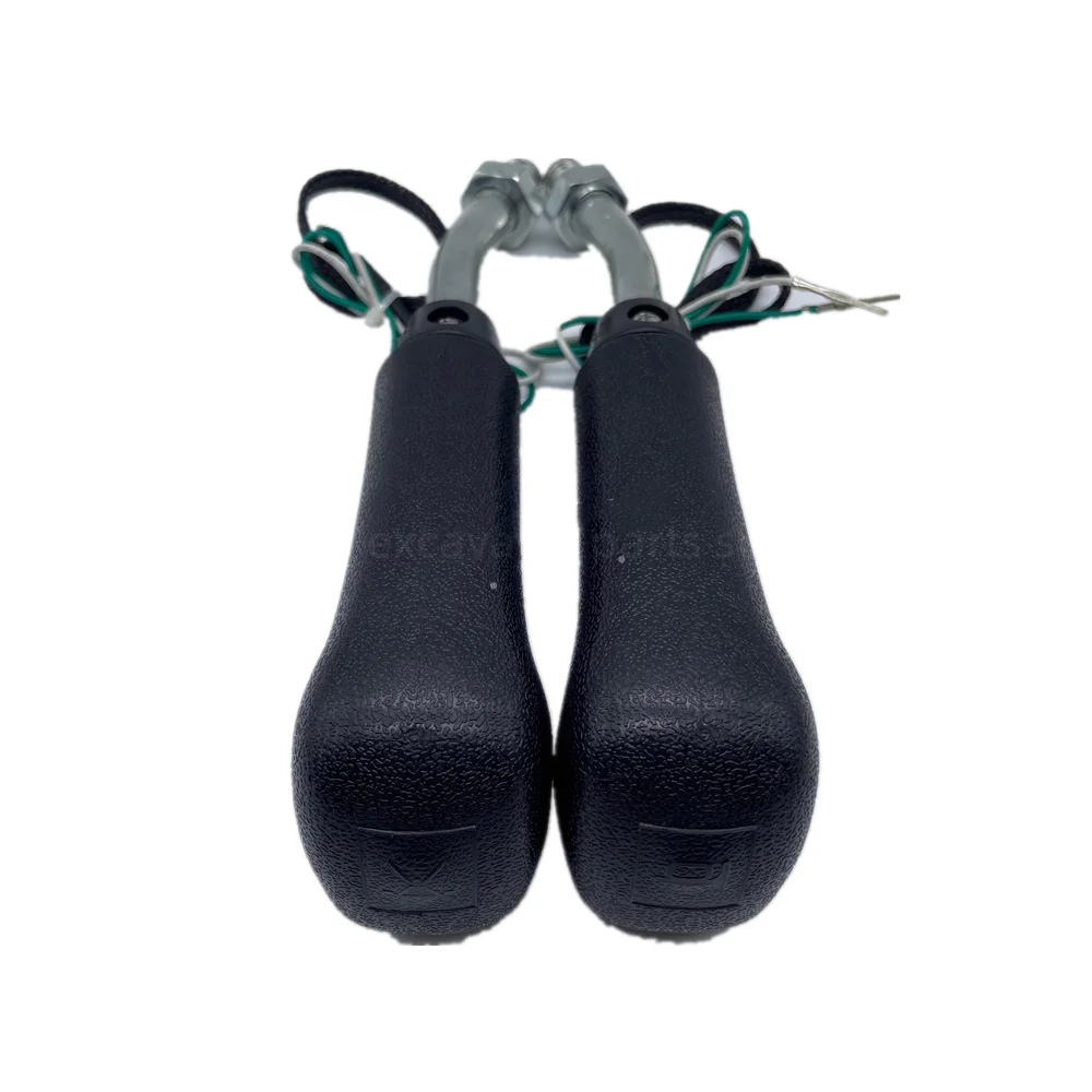 ل Lovol FR220D 210 Liugong XCMG عصا التحكم مقبض المطاط التشغيل مقبض غطاء غبار أجزاء حفارة