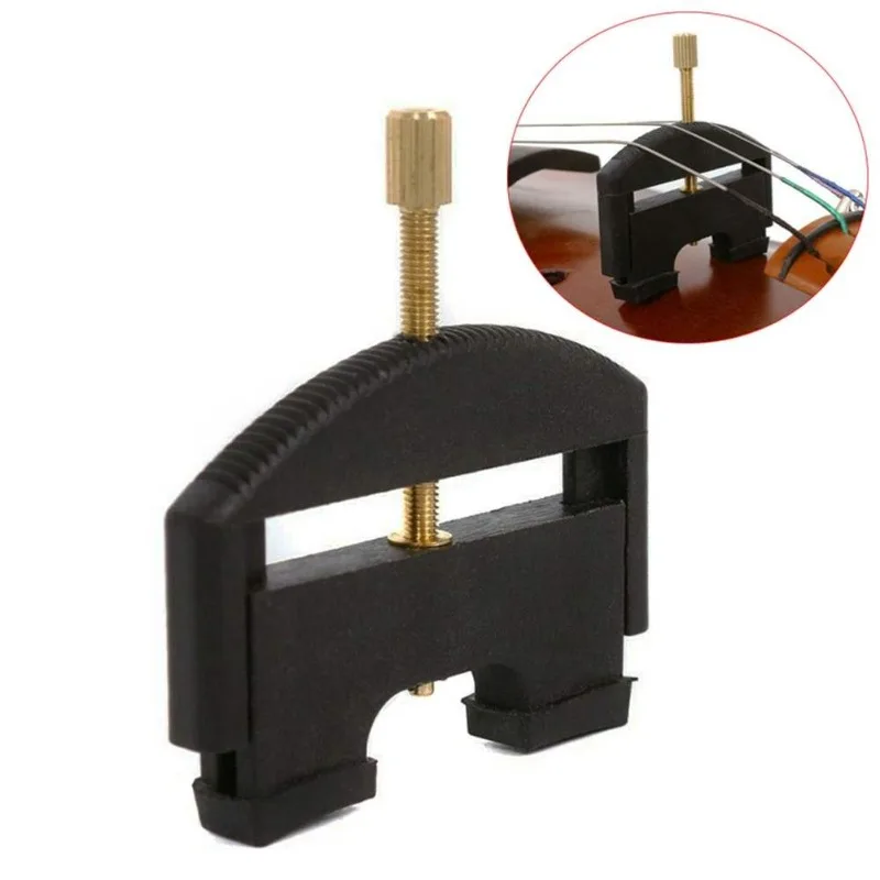 1/4 - 4/4 Size Violin Bridge Replacement Tool - No Need To Loosen The Strings - String Holder with Adjustable Height