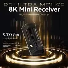 ATTACK SHARK R5 Ultra 39g Carbon Fiber Wireless 8K Gaming Mouse,8000Hz Wireless Polling Rate, PAW3950MAX , DPI up to 42000 image 5