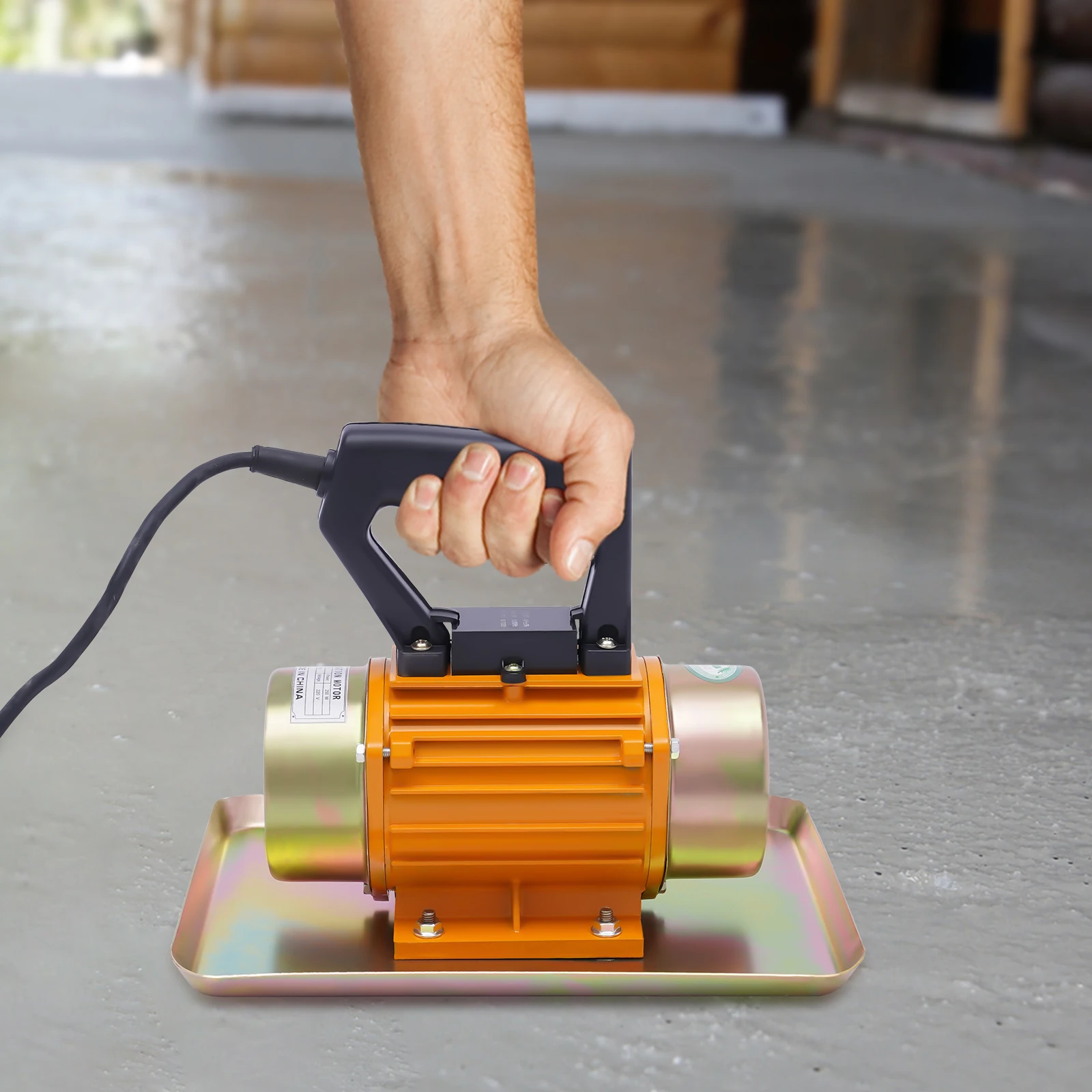 Electric Concrete Vibrator DC Motor Single-phase for Construction Tool 250W Handheld Table Motion Machine