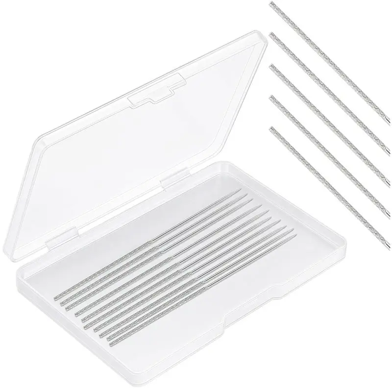 

Набор из 10 инструментов для устранения зацепок с коробкой для хранения (0.03 x 2.36 дюйма) для трикотажа и тканых изделий