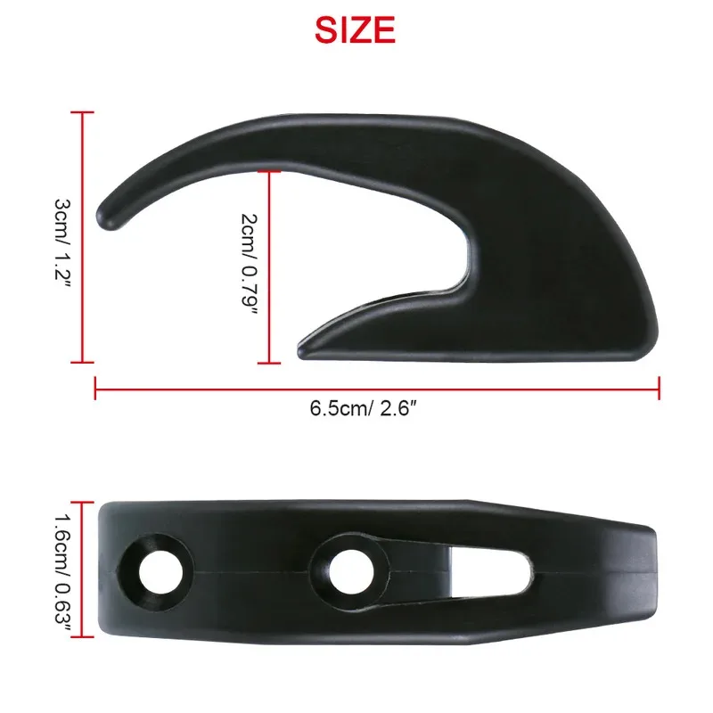 1/2/3 pièces accessoires de Scooter crochet avant cintre Scooter électrique étanche résistant à la rouille Support crochets pièces