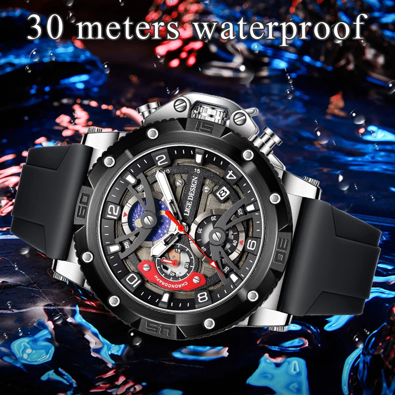 Orologio da uomo LIGE di lusso - Smartwatch Branded Watches For Men recensione e prezzo