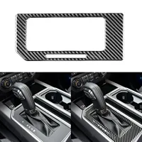 Carbon Fiber Gear Shift Panel Trim Cover Fit For Ford F-150 2015 2016 2017 2018 2019 2020 Auto Car Interior Accessories