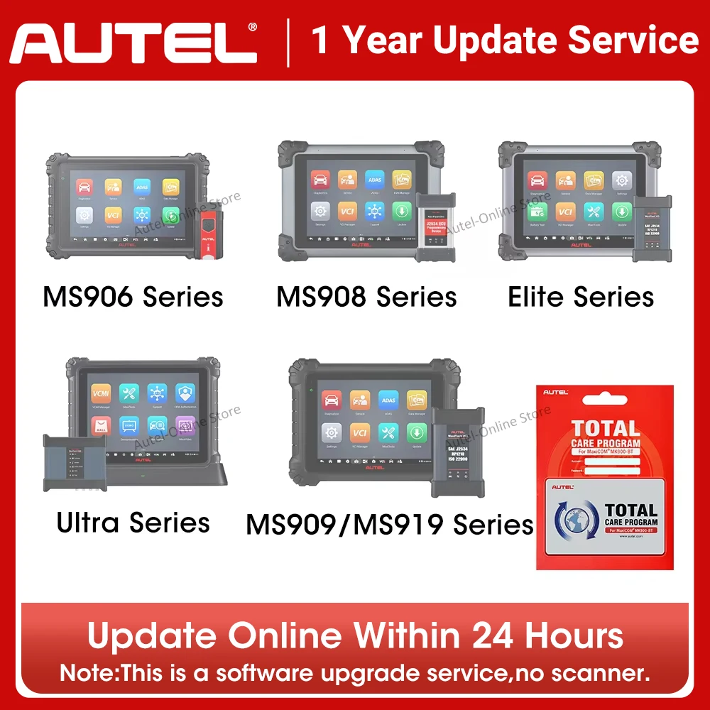 Autel One-Year Update Service Software Subscription Annual Subscription online For MS906/MS908/Elite/Ultra/MS909/MS919 Series