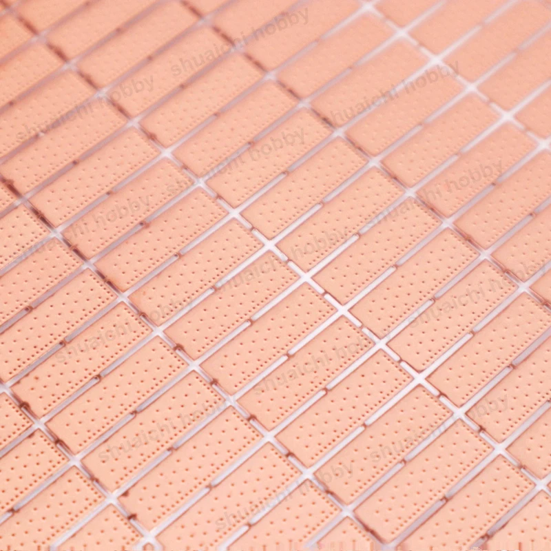 1Set Simulatie Koperen Plaat Etsen Vel Links/Rechts Romp Armor Platen DIY Onderdelen voor 1/48 64 72 96 houten Zeilboot Model