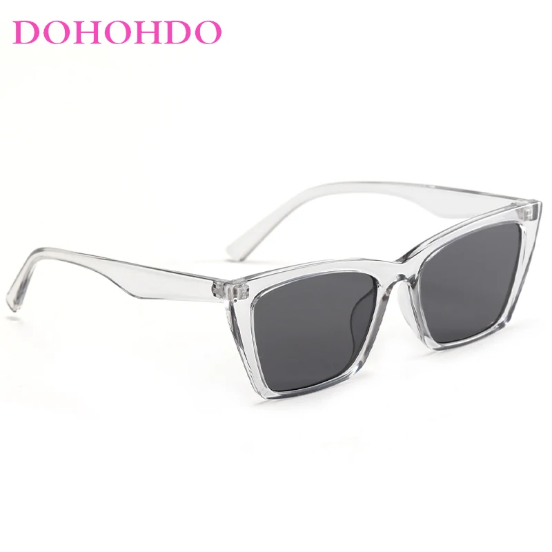 

DOHOHDO Fashion New UV400 Protection Square Fashion Sun Glasses Accessories Shades Cat Eye Sunglasses For Women Men Sun Glasses
