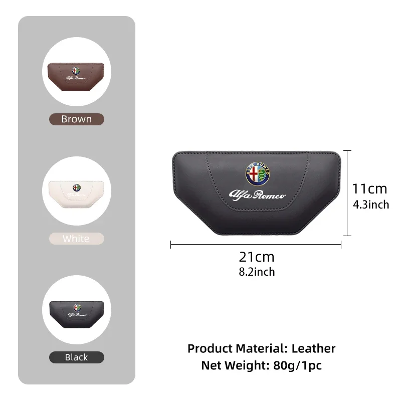 Hub Caps Car Leather Knee Pad Inside Leg Cushion Comfortable Thigh Support For Alfa Romeo GT Stelvio F1 Brera Volante Tonale Glo view 6