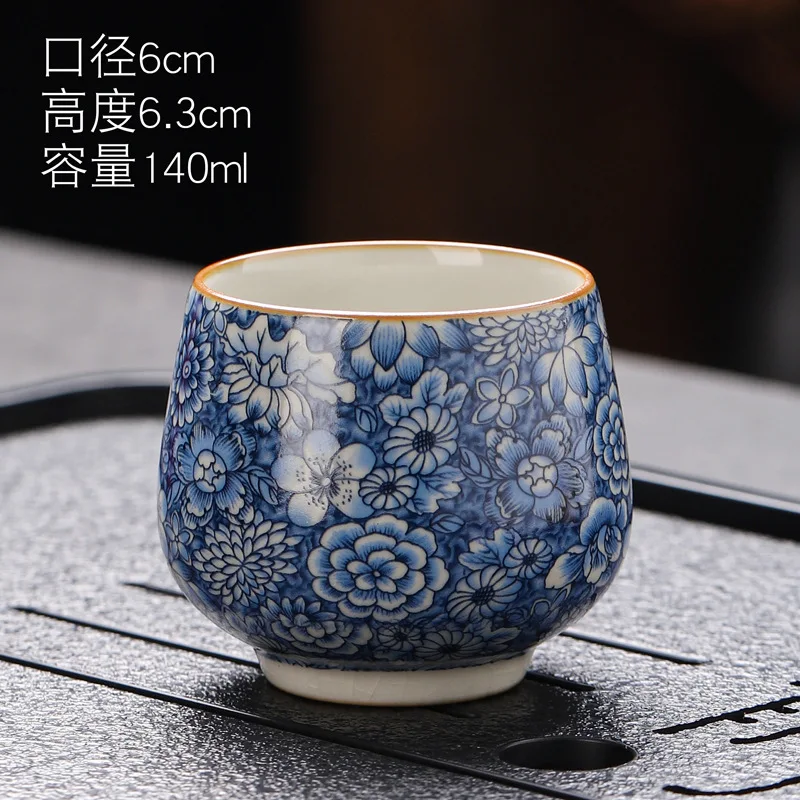 Blue And White Larg…