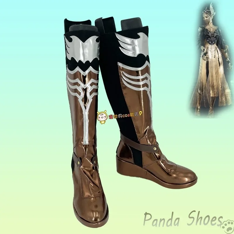Naraka Bladepoint Matari Cosplay Shoes Anime Game Cos Long Boots Matari New Cosplay Costume Prop Shoes for Con Halloween Party