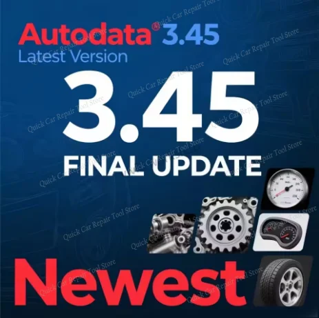 2025 برنامج إصلاح السيارات الساخن البيانات التلقائية 3.45 مخططات الأسلاك البيانات مع تثبيت الفيديو AutoData 3.40 محرك أقراص USB متعدد اللغات CD