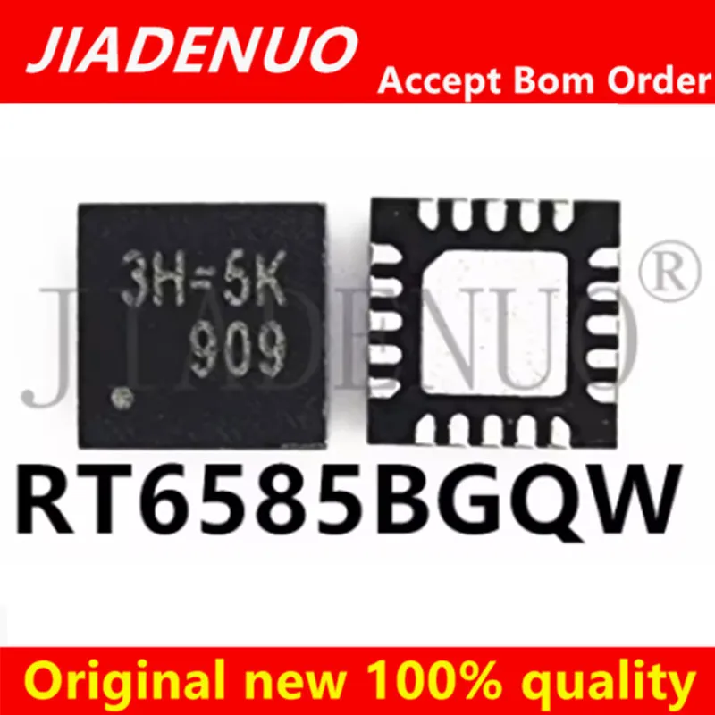 （5-10piece）100% New RT6585BGQW RT6585B  3H=1B 3H=2A 3H=1E 3H=1F 3H= QFN20