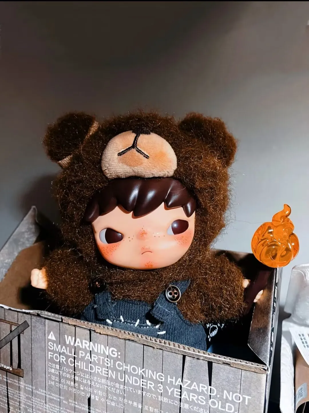 

POP MART Hirono Series Kawaii Anime Action Figure Blind Box - Surprise Mystery Doll for Girls Unique Gift Idea