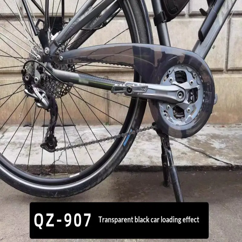 PP Chain Guard for  Road Bike QZ907 for 40 to 46T Large Chainring Protective Cover Long Term Cycling UseHot