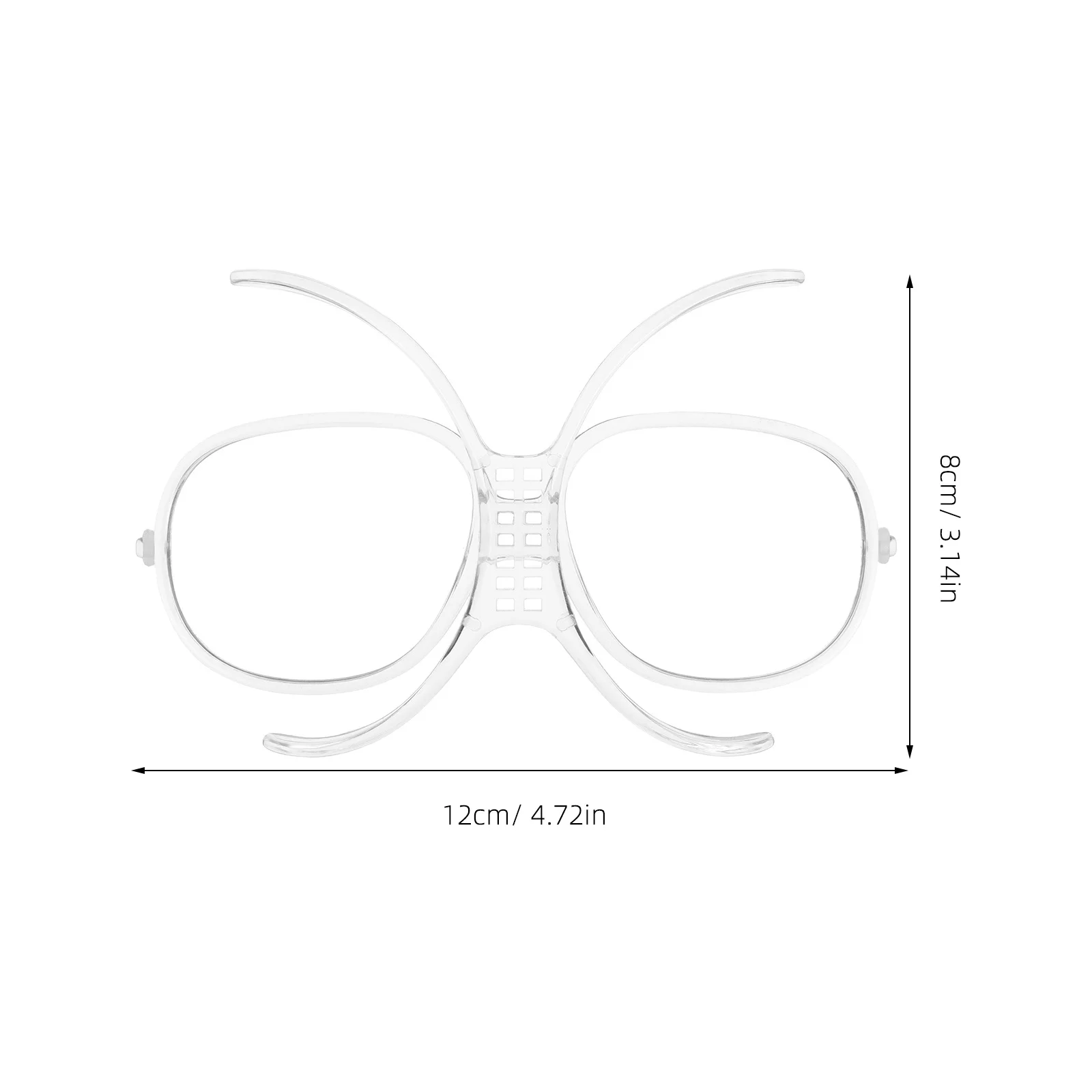 Armação de inserção de óculos universal para esqui e snowboard lente interna anti-vento resistente ao impacto para óculos