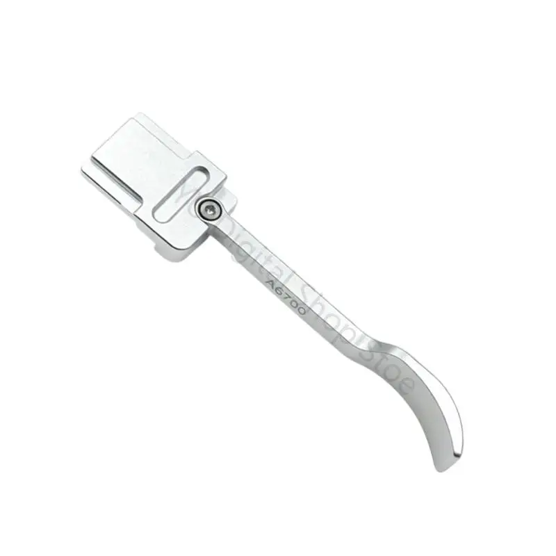 96BA Aufklappbare Kameragriffverlängerung für A6700 mit faltbarer Fingerstütze aus Metall zum Tragen auf Reisen, zum – Detail 3