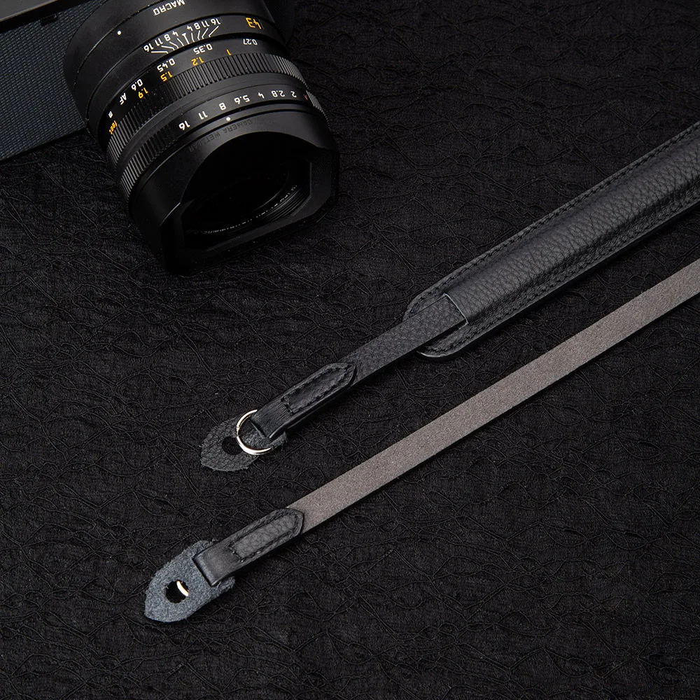 100cm Universal Lanyard Camera Neck Shoulder Strap Belt for SLR DSLR Camera Genuine Cowhide Leather Durable Cross Body Neck