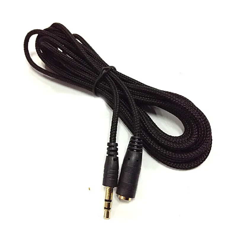 3.5mm Jack Male to Female 3.5mm AUX Cable Audio Stereo Extender Cord Earphone Speaker 3m/1.5m Headphone Extension Cable